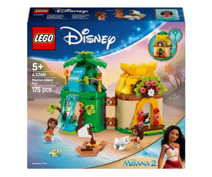 Klocki LEGO® LEGO Disney Princess 43260 Zabawy Vaiany na wyspie